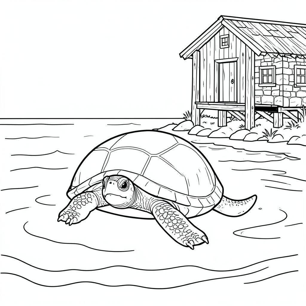 solo, rùa đơn, một đầu, hai mắt, bốn chân, một vỏ, một đuôi, bàn chân trên nền đất vững chắc, tỷ lệ tự nhiên, quy mô thích hợp trong môi trường, đúng giải phẫu, rùa, Nước ven biển, điềm tĩnh, vẫn, sóng, gợn sóng, cà kheo, bằng gỗ, lán trại, Phong hóa, đá, trang màu, nghệ thuật đường, nền trắng, solo, chủ đề đơn, đúng giải phẫu, giải phẫu hoàn hảo