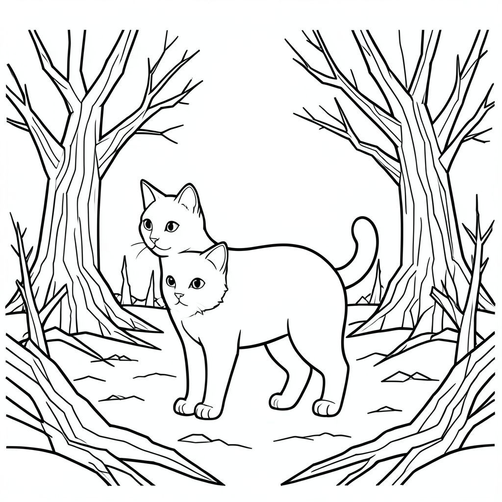 solo, chủ đề đơn, một đầu, hai mắt, hai tai, bốn chân, một đuôi, tỷ lệ tự nhiên, quy mô thích hợp trong môi trường, đúng giải phẫu, con mèo, Gỗ hóa đá, Thân cây đá, đất cằn cỗi, phong cảnh hoang vắng, cây cổ thụ, hình dạng hình học, tương phản rõ rệt, kích thước nhỏ, Lập thể, trang màu, nghệ thuật đường, nền trắng, Solo, chủ đề đơn, đúng về mặt giải phẫu, giải phẫu hoàn hảo