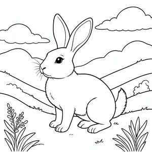 solo, chủ đề đơn, một đầu, hai mắt, hai tai, bốn chân, một đuôi, tỷ lệ tự nhiên, quy mô thích hợp trong môi trường, đúng giải phẫu, thỏ, đồi thạch nam, lăn, thấp, sương mù, sương mù, mây, ánh sáng mặt trời, tắt tiếng, khuất phục, khí quyển, trang màu, nghệ thuật đường nét, nền trắng, solo, chủ đề đơn, chính xác về mặt giải phẫu, giải phẫu hoàn hảo