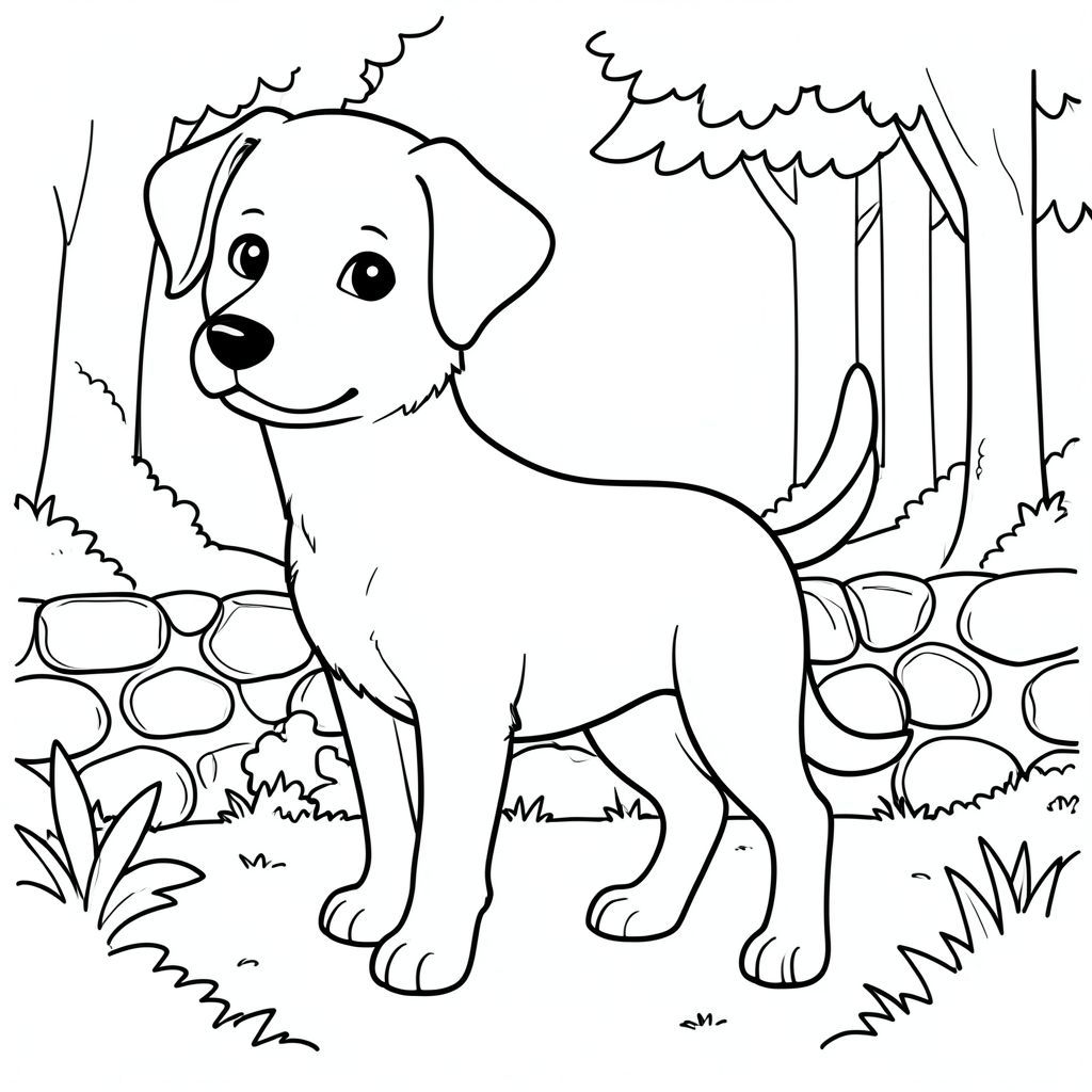 solo, chủ đề đơn, một đầu, hai mắt, hai tai, bốn chân, một đuôi, tỷ lệ tự nhiên, quy mô thích hợp trong môi trường, đúng về mặt giải phẫu,, Rêu, Bức tường đá, Woodland dell, yên tĩnh, đơn giản, dọn dẹp, lý lịch, Đất, nhỏ, Sách truyện, Trang màu, nghệ thuật đường, nền trắng, Solo, chủ đề đơn, đúng về mặt giải phẫu, giải phẫu hoàn hảo