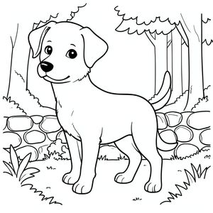 solo, chủ đề đơn, một đầu, hai mắt, hai tai, bốn chân, một đuôi, tỷ lệ tự nhiên, quy mô thích hợp trong môi trường, đúng về mặt giải phẫu,, Rêu, Bức tường đá, Woodland dell, yên tĩnh, đơn giản, dọn dẹp, lý lịch, Đất, nhỏ, Sách truyện, Trang màu, nghệ thuật đường, nền trắng, Solo, chủ đề đơn, đúng về mặt giải phẫu, giải phẫu hoàn hảo