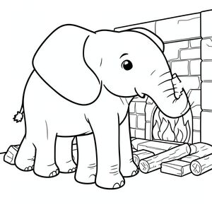 Độc lập, một con voi, một đầu, hai mắt, hai tai lớn, một thân cây, bốn chân, một đuôi, bàn chân trên nền đất vững chắc, tỷ lệ tự nhiên, quy mô thích hợp trong môi trường, đúng giải phẫu, voi, lò sưởi, lò sưởi, Nhật ký, Than hồng, Gỗ, ấm áp, ấm cúng, đơn giản, dọn dẹp, lý lịch, trang màu, nghệ thuật đường, nền trắng, Solo, chủ đề đơn, đúng giải phẫu, giải phẫu hoàn hảo