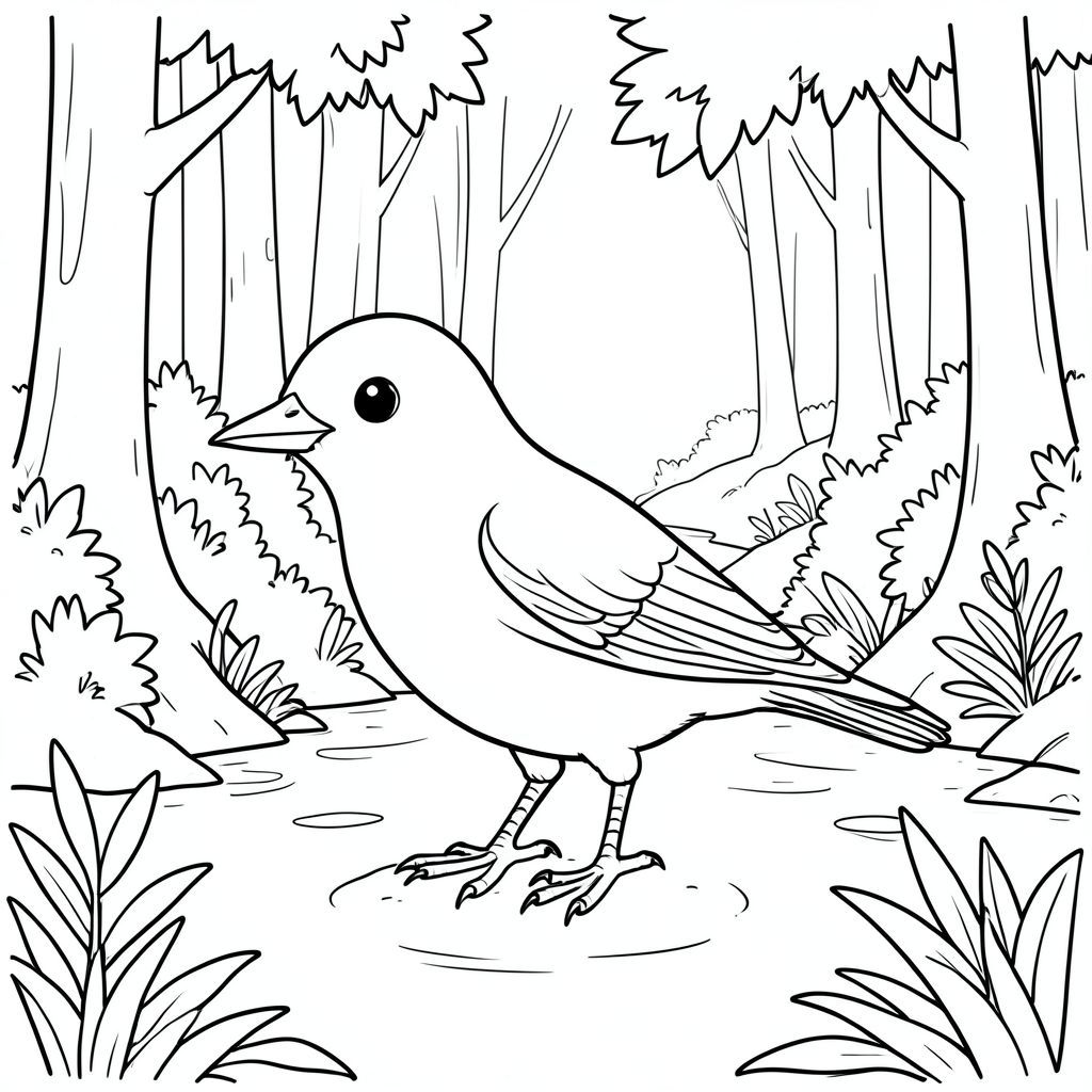 Độc lập, một con chim, một đầu, hai mắt, một mỏ, hai cánh, hai chân, một đuôi, tỷ lệ tự nhiên, quy mô thích hợp trong môi trường, đúng giải phẫu, chim, rừng cây, suối, Nước, yên tĩnh, vẫn, trong sáng, rừng, cây, Tán lá, Ánh sáng mặt trời, Trang màu, nghệ thuật đường, nền trắng, Solo, chủ đề đơn, Đúng về mặt giải phẫu, Giải phẫu hoàn hảo