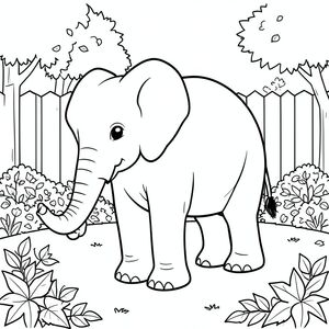 Độc lập, một con voi, một đầu, hai mắt, hai tai lớn, một thân cây, bốn chân, một đuôi, bàn chân trên mặt đất vững chắc, tỷ lệ tự nhiên, quy mô thích hợp trong môi trường, đúng về mặt giải phẫu, voi, Mùa thu, sân sau, Lá, Đống nước, ấm áp, nắng, đơn giản, dọn dẹp, lý lịch, phong cảnh, trang tô màu, nghệ thuật đường, nền trắng, Solo, chủ đề đơn, đúng giải phẫu, giải phẫu hoàn hảo