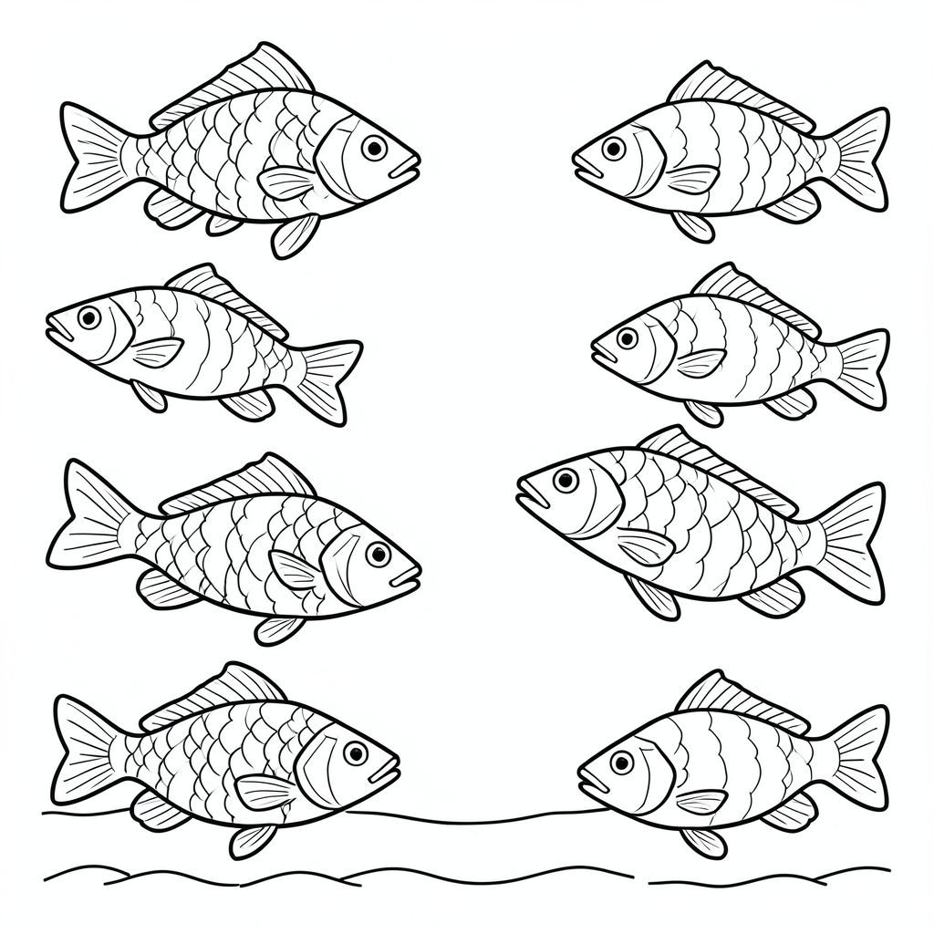 Multiple fishes swimming in a beautiful pound