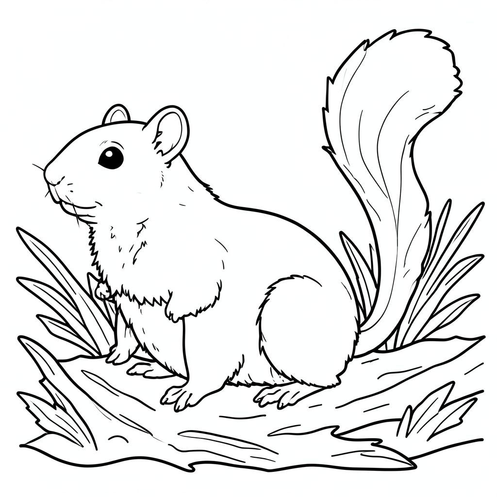 Gopher bỏ túi trong gỗ