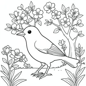 Độc lập, một con chim, một đầu, hai mắt, một mỏ, hai cánh, hai chân, một đuôi, tỷ lệ tự nhiên, quy mô thích hợp trong môi trường, đúng giải phẫu, chim, Mộc lan, Hoa, Hoa trắng, nở đầy đủ, cây, lý lịch, vườn, đơn giản, dọn dẹp, Tán lá, trang màu, nghệ thuật đường, nền trắng, Solo, chủ đề đơn, Đúng về mặt giải phẫu, Giải phẫu hoàn hảo