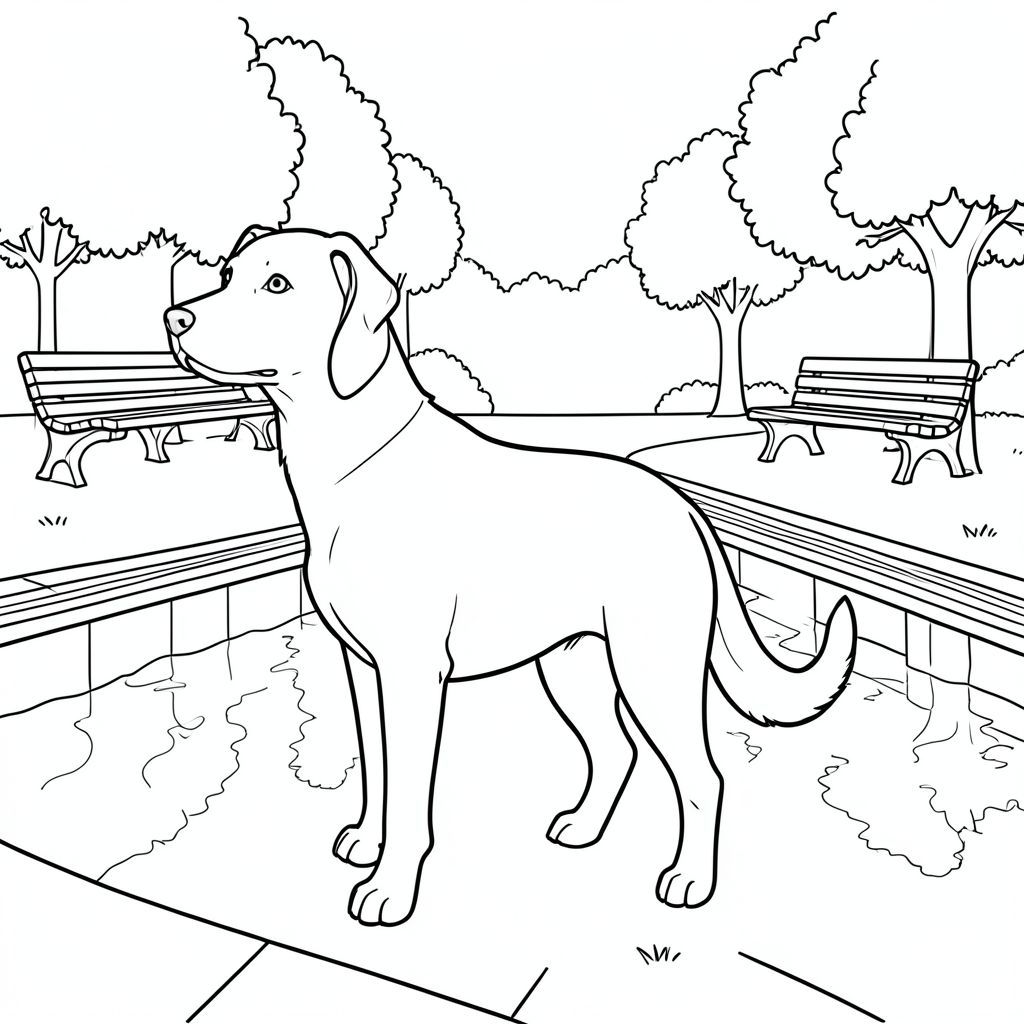 solo, chủ đề đơn, một đầu, hai mắt, hai tai, bốn chân, một đuôi, tỷ lệ tự nhiên, quy mô thích hợp trong môi trường, đúng giải phẫu,, hồ bơi, công viên tưởng niệm, băng ghế, yên tĩnh, phản chiếu, đơn giản, dọn dẹp, lý lịch, phong cảnh, cây cối, trang màu, nghệ thuật đường, nền trắng, solo, chủ đề đơn, đúng về mặt giải phẫu, giải phẫu hoàn hảo