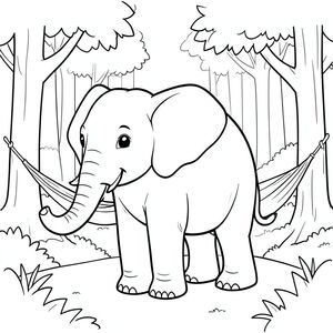 Độc lập, một con voi, một đầu, hai mắt, hai tai lớn, một thân cây, bốn chân, một đuôi, bàn chân trên mặt đất vững chắc, tỷ lệ tự nhiên, quy mô thích hợp trong môi trường, đúng về mặt giải phẫu, voi, rừng có ánh nắng mặt trời, dọn dẹp, cây cối, võng, nền đơn giản, dọn dẹp, sách truyện, tinh khiết, nhỏ, rừng, trang màu, nghệ thuật đường, nền trắng, solo, chủ đề đơn, đúng về mặt giải phẫu, giải phẫu hoàn hảo