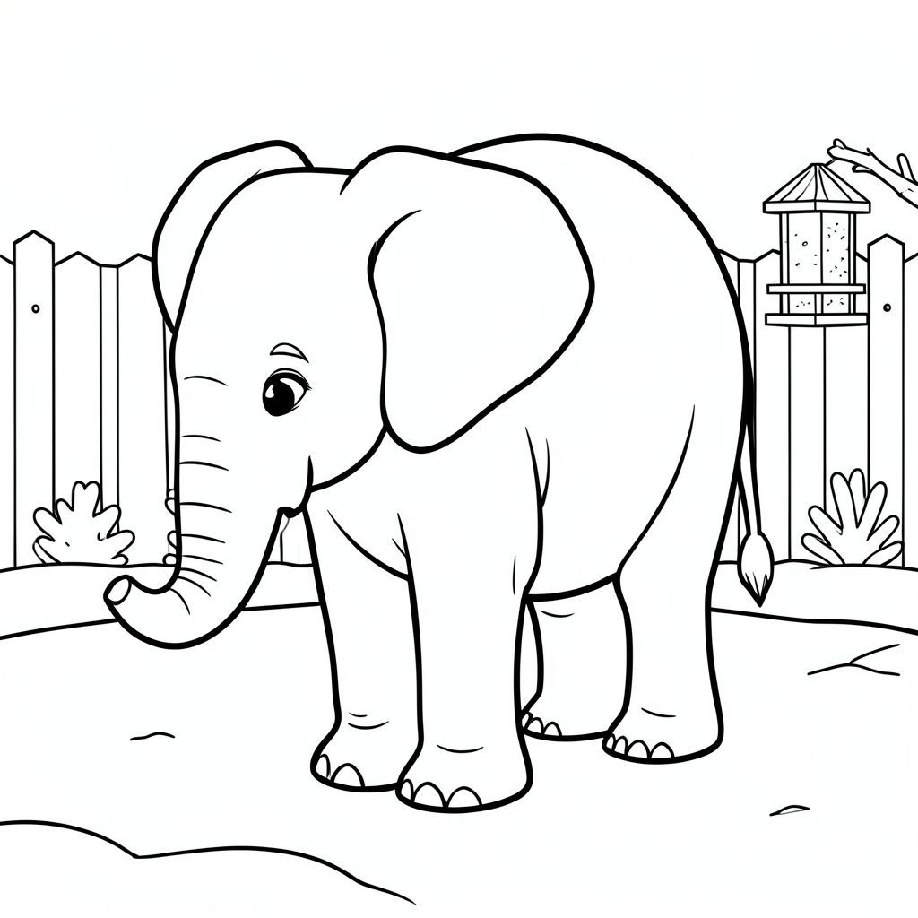 Độc lập, một con voi, một đầu, hai mắt, hai tai lớn, một thân cây, bốn chân, một đuôi, bàn chân trên mặt đất vững chắc, tỷ lệ tự nhiên, quy mô thích hợp trong môi trường, đúng về mặt giải phẫu, voi, tuyết, sân sau, mùa đông, đơn giản, dọn dẹp, máng ăn chim, nhỏ, nền đơn giản, sách truyện, tinh khiết, trang màu, nghệ thuật đường, nền trắng, solo, chủ đề đơn, đúng giải phẫu, giải phẫu hoàn hảo