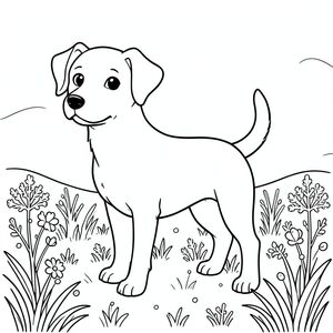 solo, chủ đề đơn, một đầu, hai mắt, hai tai, bốn chân, một đuôi, tỷ lệ tự nhiên, quy mô thích hợp trong môi trường, đúng giải phẫu,, đồng cỏ băng giá, giọt sương, cỏ, ánh sáng mặt trời, bầu trời quang đãng, nền đơn giản, dọn dẹp, tuyến tính, nhỏ, hòa bình, tô màu, nghệ thuật đường, nền trắng, solo, chủ đề đơn, chính xác về mặt giải phẫu, giải phẫu hoàn hảo