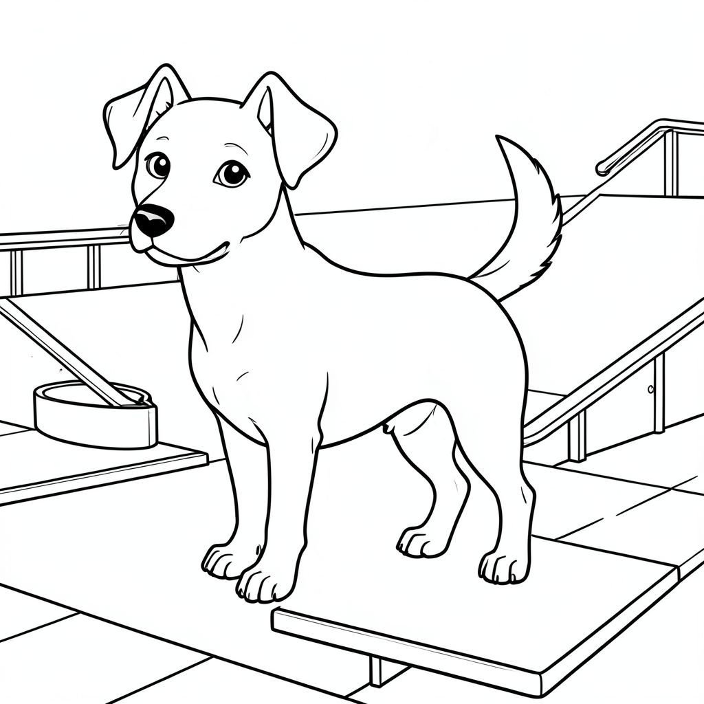 solo, chủ đề đơn, một đầu, hai mắt, hai tai, bốn chân, một đuôi, tỷ lệ tự nhiên, quy mô thích hợp trong môi trường, đúng giải phẫu,, Đô thị, công viên trượt băng, đường dốc, bê tông, bát, vỉa hè, bê tông, kim loại, sạch sẽ, đơn giản, tô màu, nghệ thuật đường, nền trắng, solo, chủ đề đơn, đúng giải phẫu, giải phẫu hoàn hảo