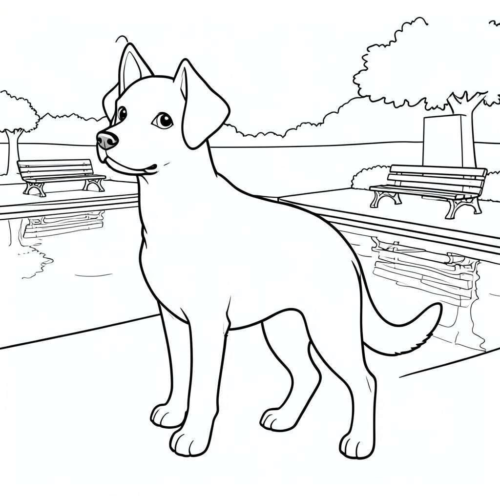 solo, chủ đề đơn, một đầu, hai mắt, hai tai, bốn chân, một đuôi, tỷ lệ tự nhiên, quy mô thích hợp trong môi trường, đúng giải phẫu,, hồ bơi, công viên tưởng niệm, băng ghế, yên tĩnh, phản chiếu, đơn giản, dọn dẹp, lý lịch, phong cảnh, tinh khiết, trang màu, nghệ thuật đường, nền trắng, solo, chủ đề đơn, đúng về mặt giải phẫu, giải phẫu hoàn hảo