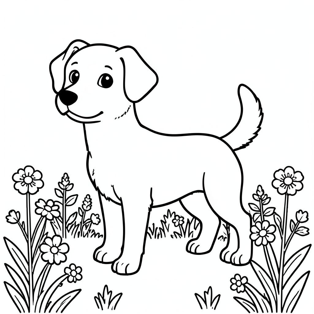 solo, chủ đề đơn, một đầu, hai mắt, hai tai, bốn chân, một đuôi, tỷ lệ tự nhiên, quy mô thích hợp trong môi trường, đúng giải phẫu,, vườn, hoa, hoa dại, ánh sáng mặt trời, nhỏ, đơn giản, lý lịch, dọn dẹp, retro, nghệ thuật pixel, trang màu, nghệ thuật đường, nền trắng, solo, chủ đề đơn, đúng về mặt giải phẫu, giải phẫu hoàn hảo