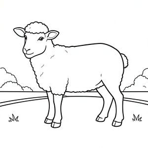 solo, chủ đề đơn, một đầu, hai mắt, hai tai, bốn chân, một đuôi, tỷ lệ tự nhiên, quy mô thích hợp trong môi trường, đúng giải phẫu, Cừu, đường ngoại ô, bên, đơn giản, sạch sẽ, lý lịch, cỏ, nhỏ, độc thân, đơn giản, thuần khiết, trang màu, nghệ thuật đường, nền trắng, solo, chủ đề đơn, đúng về mặt giải phẫu, giải phẫu hoàn hảo