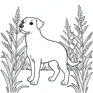 solo, chủ đề đơn, một đầu, hai mắt, hai tai, bốn chân, một đuôi, tỷ lệ tự nhiên, quy mô thích hợp trong môi trường, đúng giải phẫu,, Cánh đồng ngô, thân cây cao, mùa hè, đơn giản, dọn dẹp, lý lịch, phong cảnh, cánh đồng, thảm thực vật, Ánh sáng mặt trời, trang màu, nghệ thuật đường, nền trắng, solo, chủ đề đơn, đúng về mặt giải phẫu, giải phẫu hoàn hảo