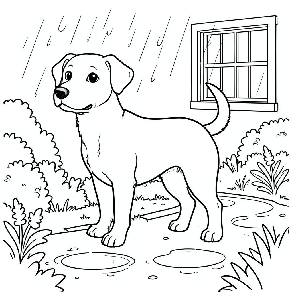 solo, chủ đề đơn, một đầu, hai mắt, hai tai, bốn chân, một đuôi, tỷ lệ tự nhiên, quy mô thích hợp trong môi trường, đúng giải phẫu,, Mưa, vũng nước, đường vườn, yên tĩnh, đơn giản, dọn dẹp, lý lịch, Cửa sổ, Độc thân, nhỏ, trang màu, nghệ thuật đường, nền trắng, Solo, chủ đề đơn, chính xác về mặt giải phẫu, giải phẫu hoàn hảo