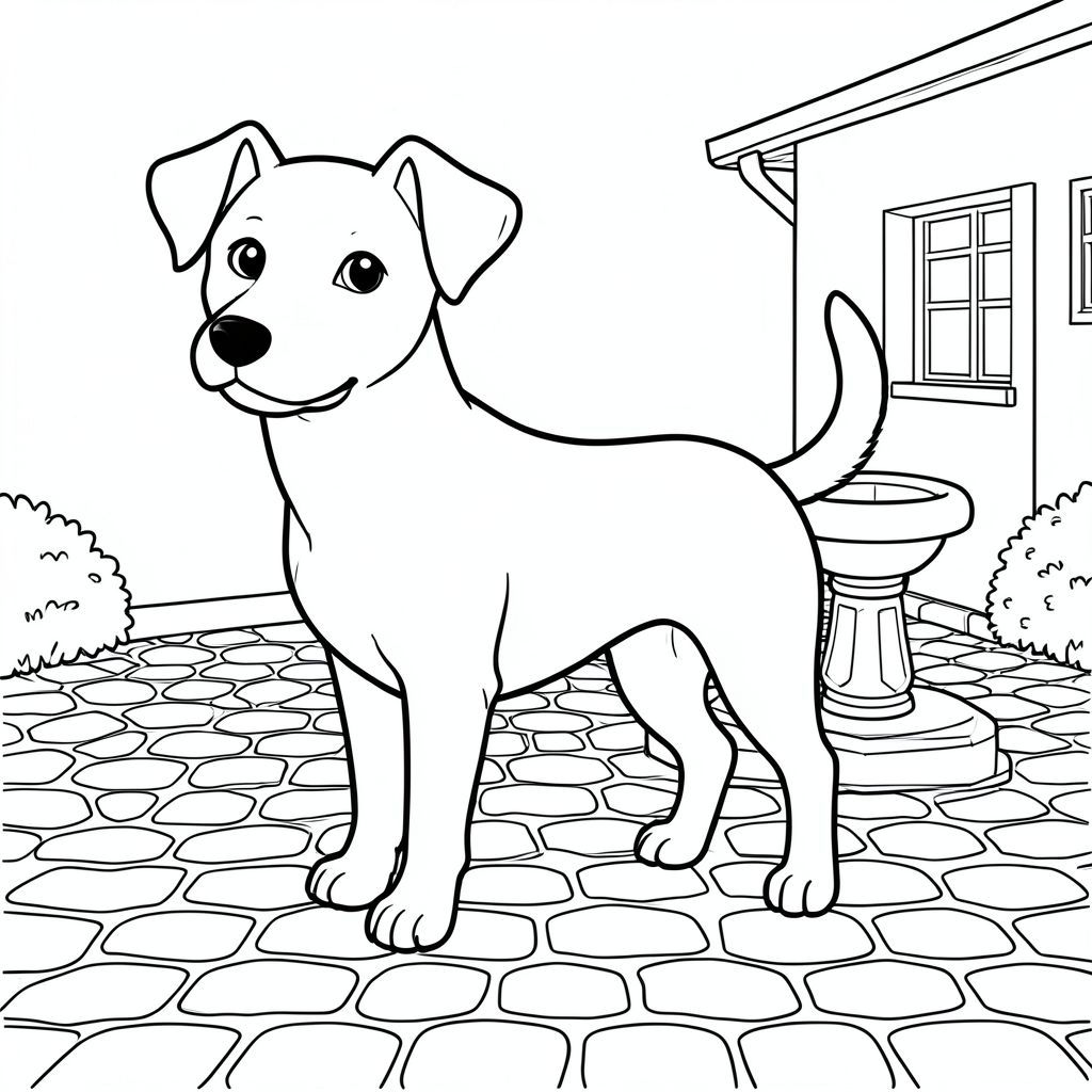 solo, chủ đề đơn, một đầu, hai mắt, hai tai, bốn chân, một đuôi, tỷ lệ tự nhiên, quy mô thích hợp trong môi trường, đúng giải phẫu,, Đài phun nước, sân, đá cuội, đá, nhỏ, đơn giản, dọn dẹp, lý lịch, trắng, nội địa, trang màu, nghệ thuật đường, nền trắng, solo, chủ đề đơn, đúng về mặt giải phẫu, giải phẫu hoàn hảo