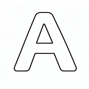 alphabet A