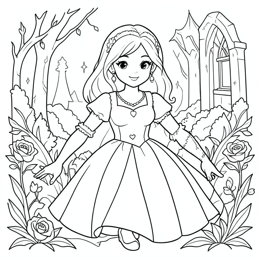 CREATE AN CREATIVE REALISTIC IMAGE OF BELLE FROM BEAUTY AND THE BEAST GENERATE NOW MAKE A CREATIVE BACKGROUND AS WELL