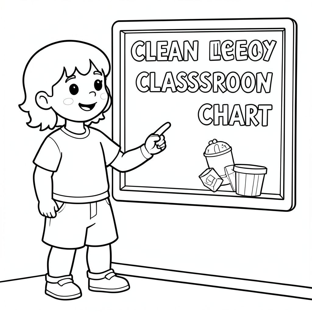 giáo viên hiển thị SƠ ĐỒ LỚP HỌC SẠCH SẼ