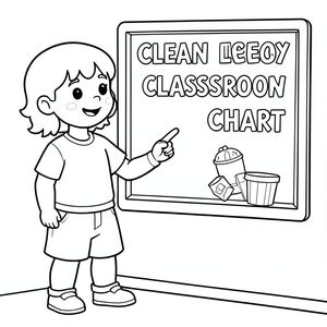 giáo viên hiển thị SƠ ĐỒ LỚP HỌC SẠCH SẼ