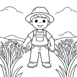 farmer in field