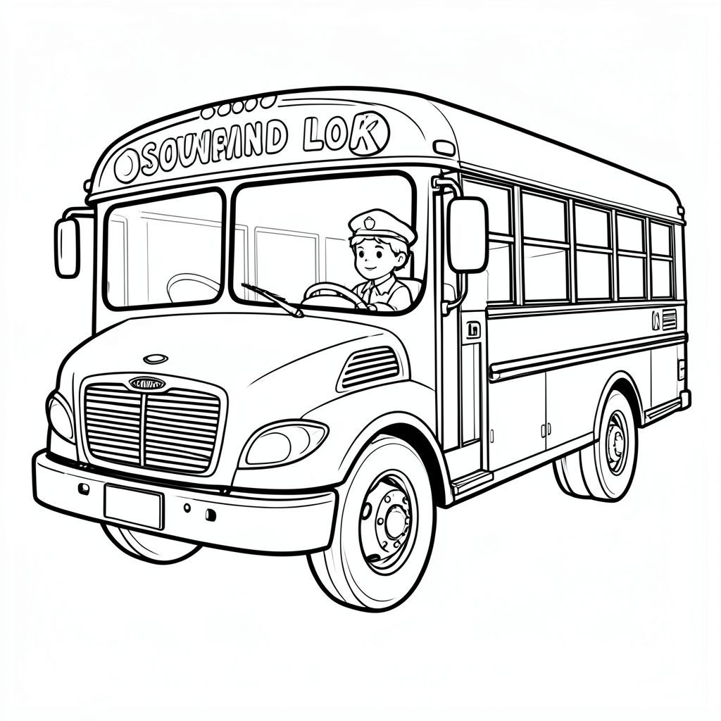 bus driver of school bus