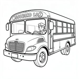 bus driver of school bus