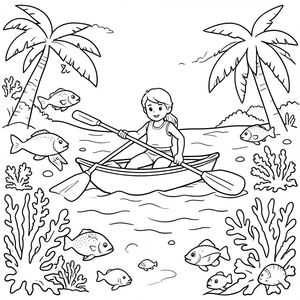 Dry tortuga kayaking trip with plenty of sea creatures
