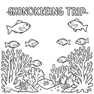 Key west snorkeling trip with coral reef and fish all around
