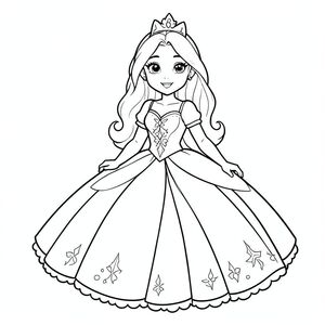 I want to color Disney princesses
