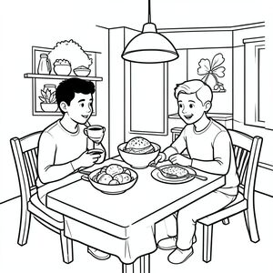 restaurant coffee lunch