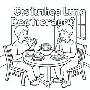 restaurant coffee lunch therapy