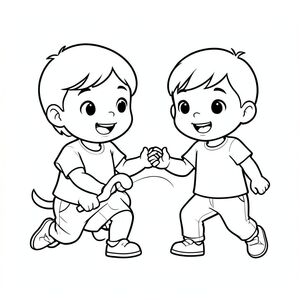 Draw a Play Toghether character