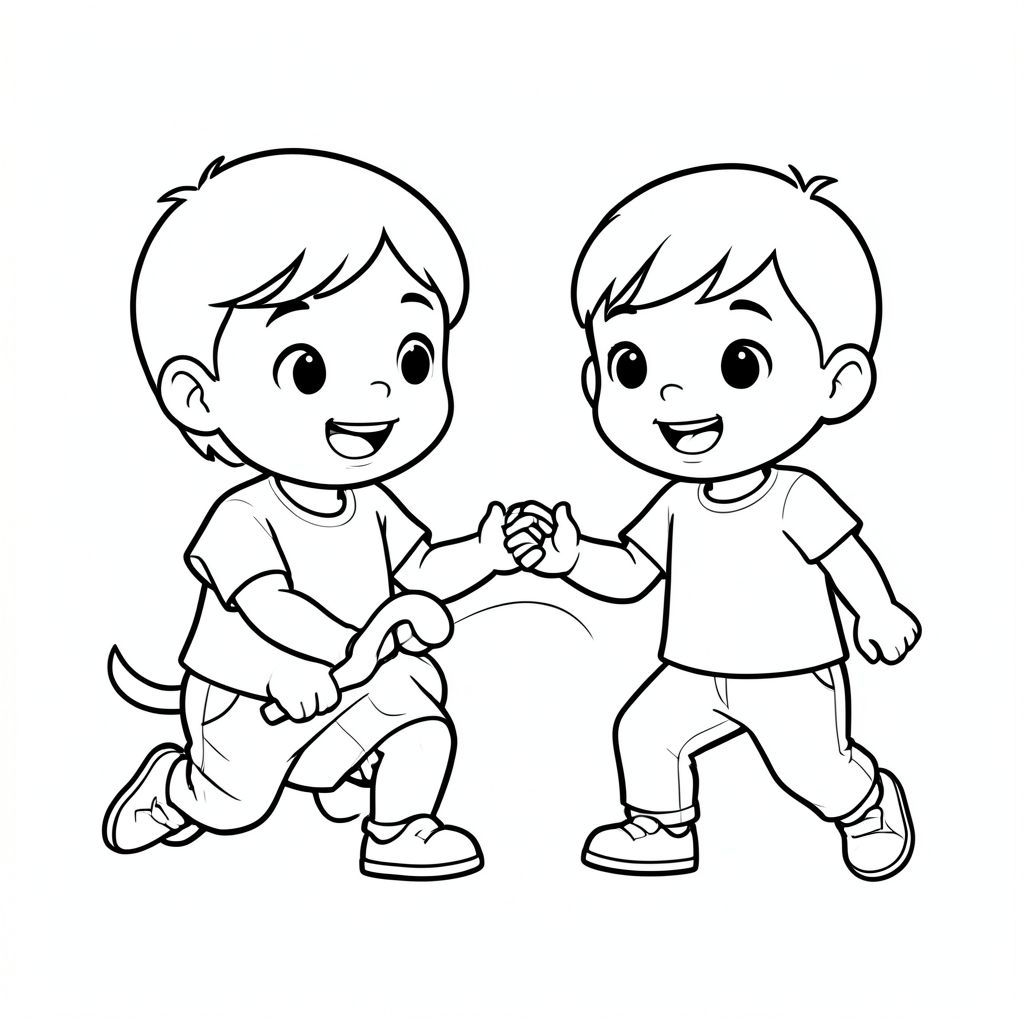 Draw a Play Toghether character