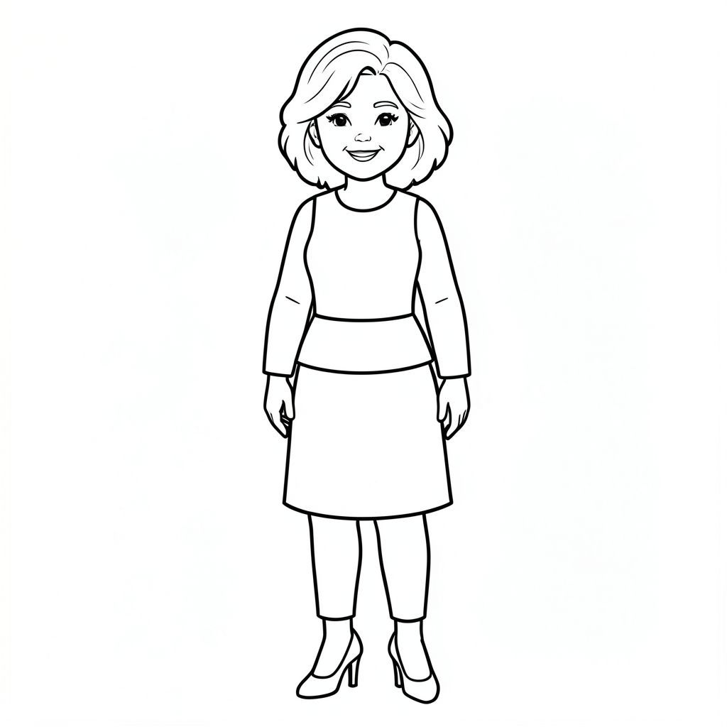 redhair mature woman over 60 with hig heels