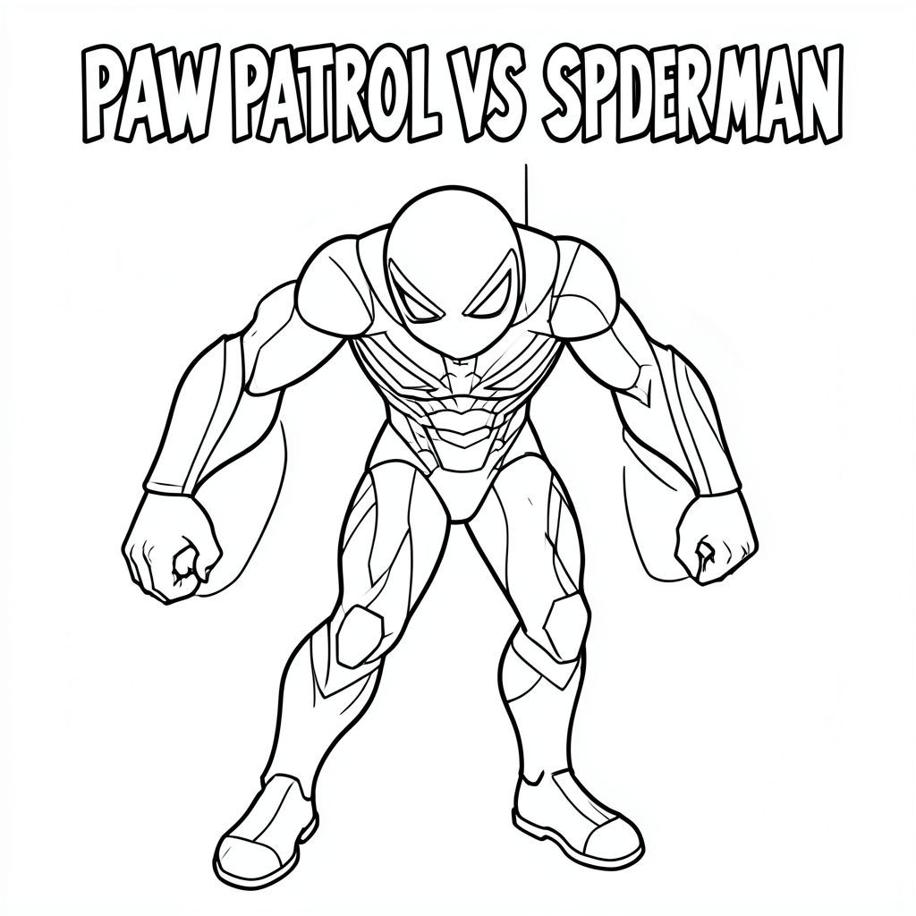 PAW PATROL VS SPIDER MAN