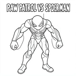 PAW PATROL VS SPIDER MAN