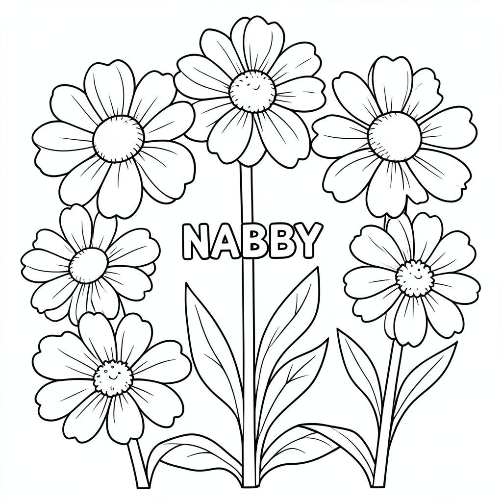 HOA LỚN
TÊN ABBY Ở GIỮA