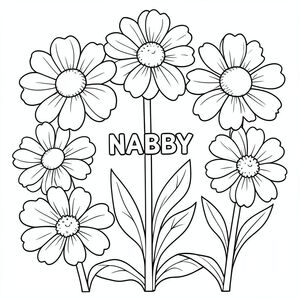 HOA LỚN
TÊN ABBY Ở GIỮA