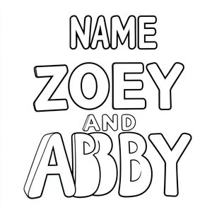 TÊN ZOEY VÀ ABBY