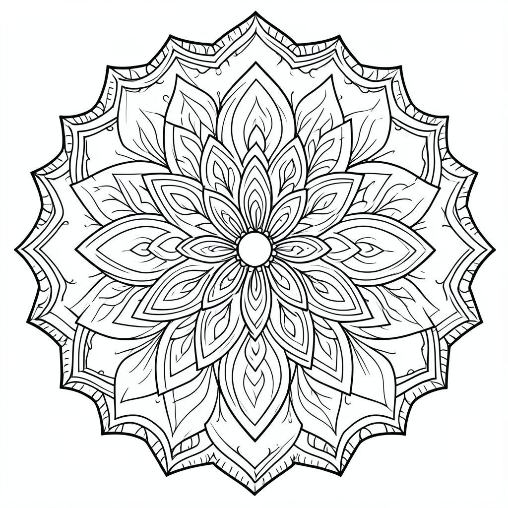 SUPER attractive mandala design