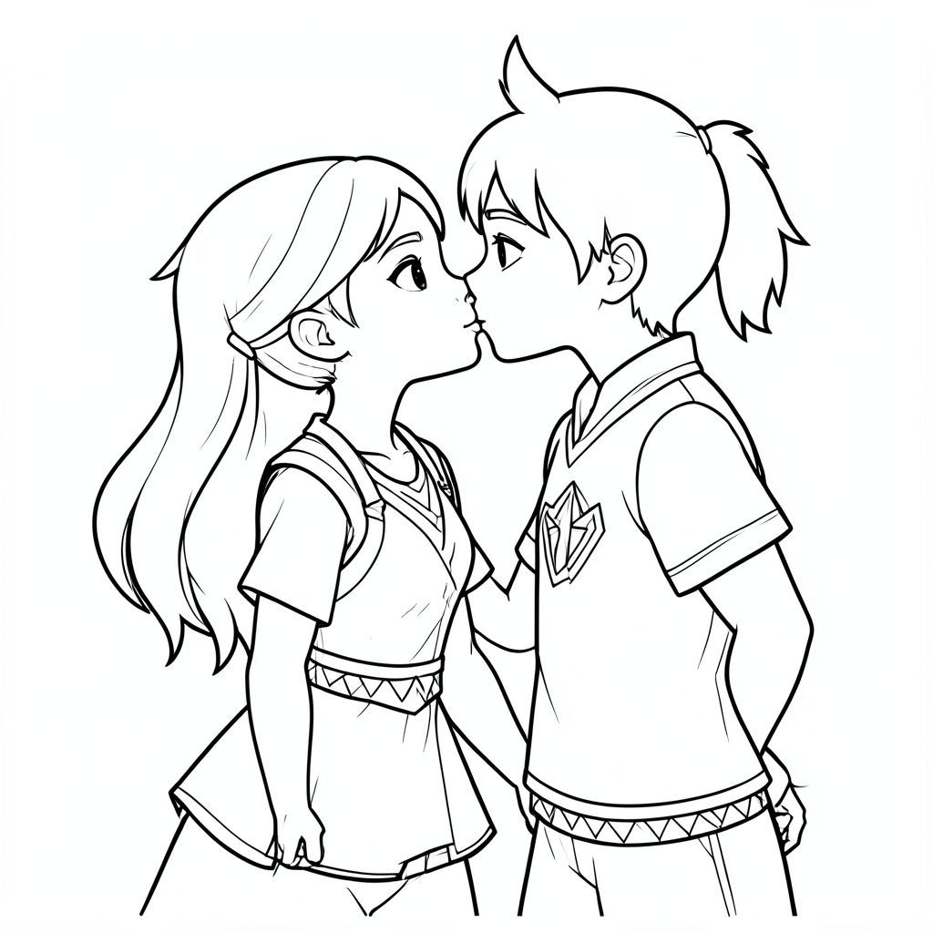 korra the avatar and asami kissing