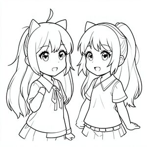 hatsune miku nói chuyện với Luka