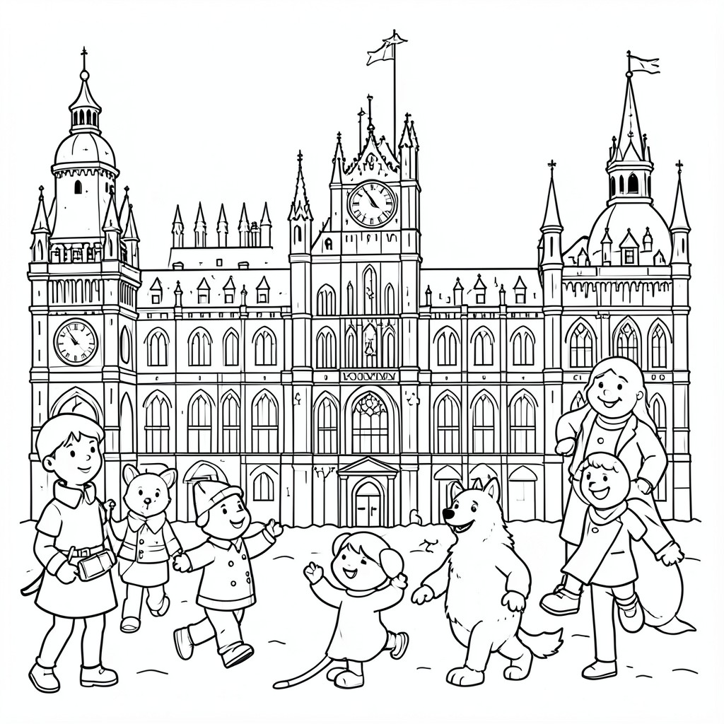 Địa điểm ở London với các ký tự bị đóng băng