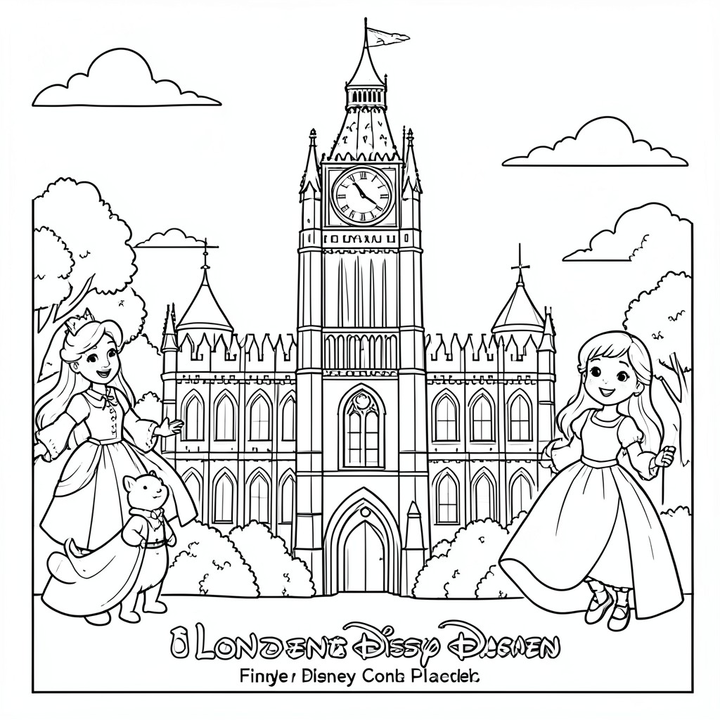Những địa điểm ở London với các nhân vật Disney như Frozen, Snow White hoặc Tanggled