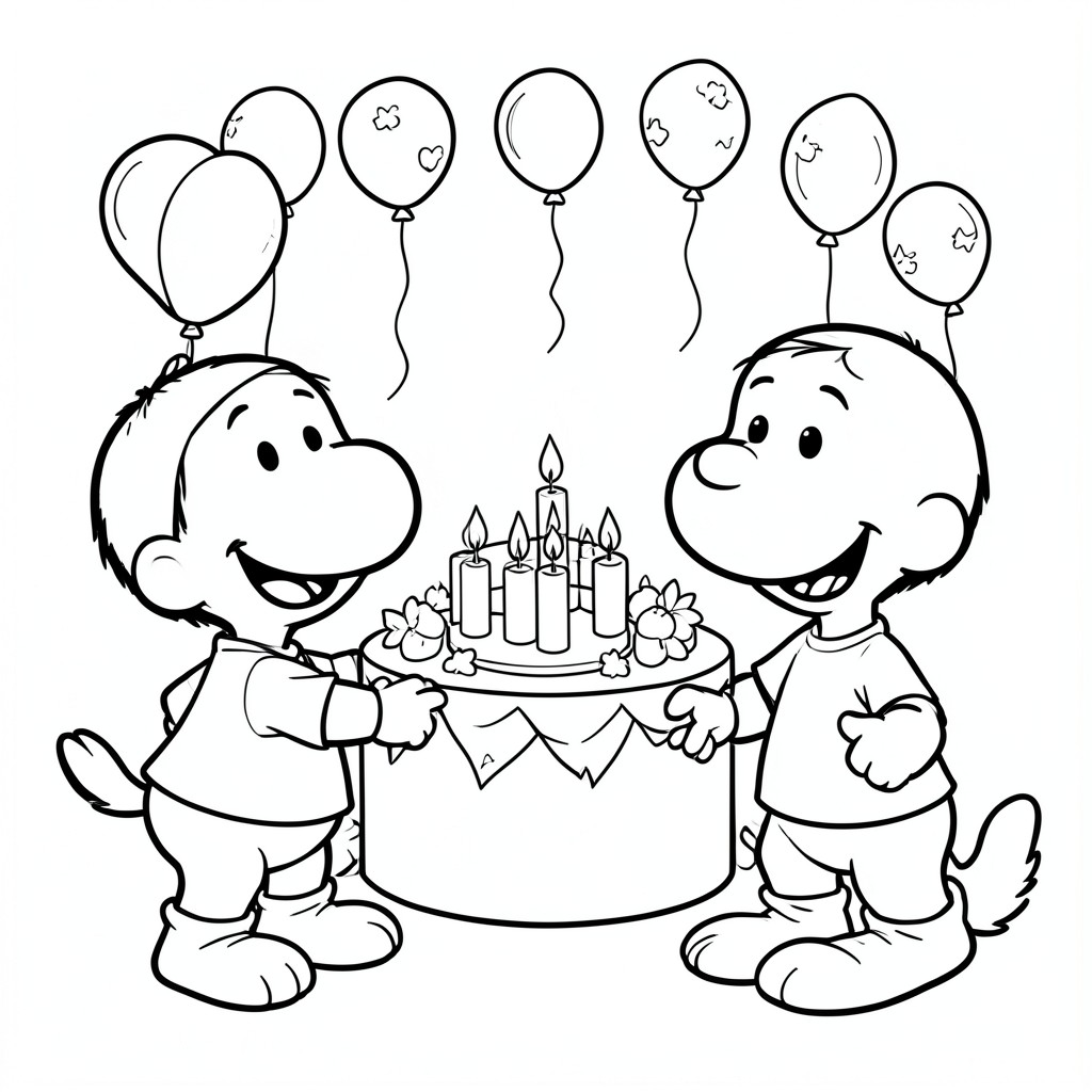 Snoopy tổ chức tiệc sinh nhật
