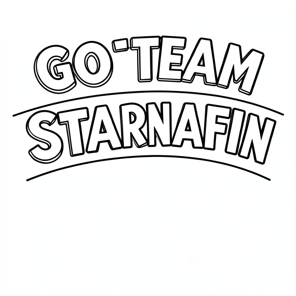 Go team Starnafin - sports banner