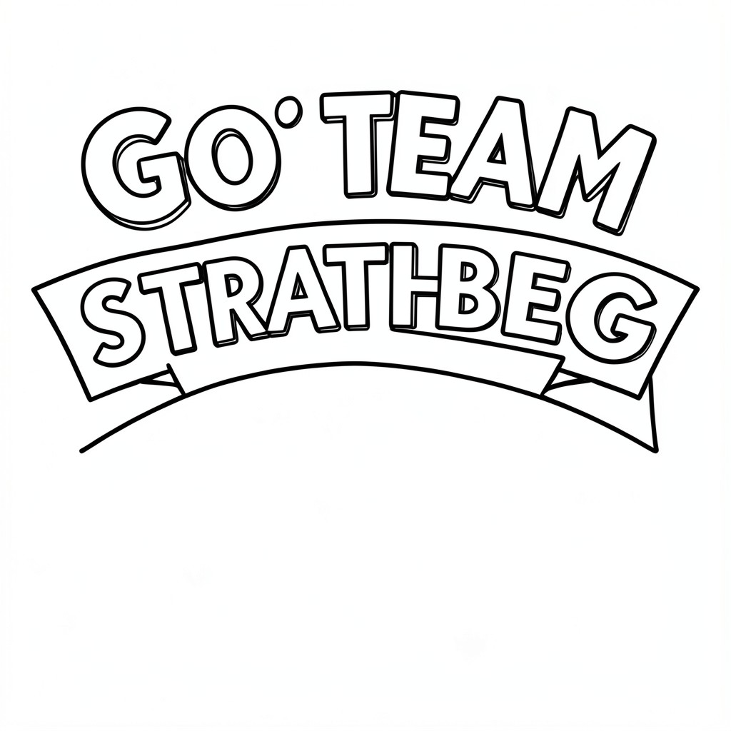 Go team Strathbeg - sports banner